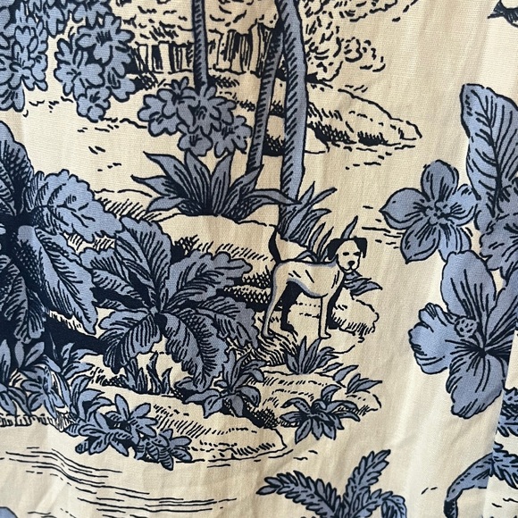 Joie NWOT Tropical Dog Print Dress - Picture 5 of 7